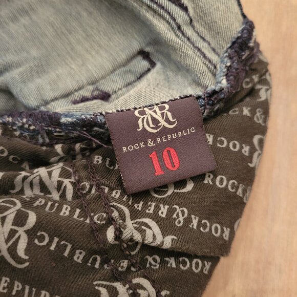 Optimized eBay Title (80 Characters Max): Rock & Republic Women’s 10 Slim Dark W - Picture 5 of 12